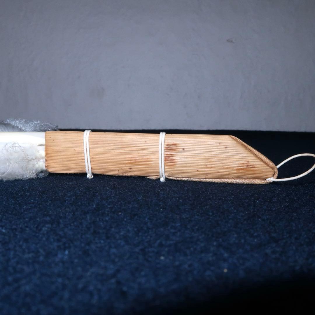 【茶道具】羽箒　炭点前