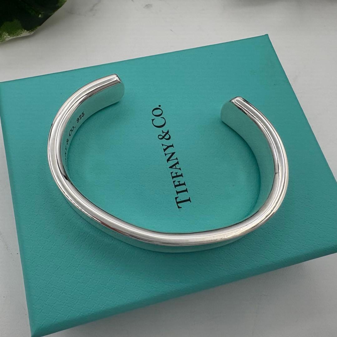 【磨き済み】ティファニー　 バングル 1837 シルバー