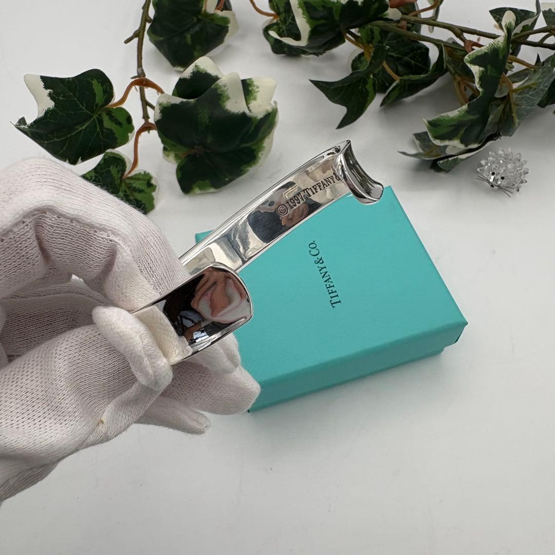 【磨き済み】ティファニー　 バングル 1837 シルバー