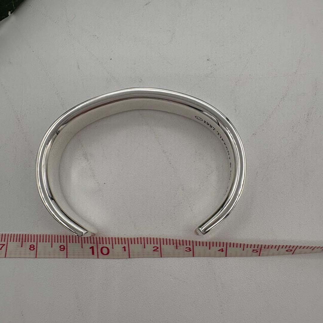 【磨き済み】ティファニー　 バングル 1837 シルバー