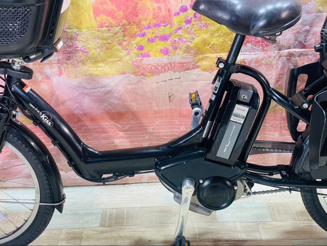 ZK3297 電動自転車 ヤマハ パスキス 子供乗せ 20インチ 送料無料