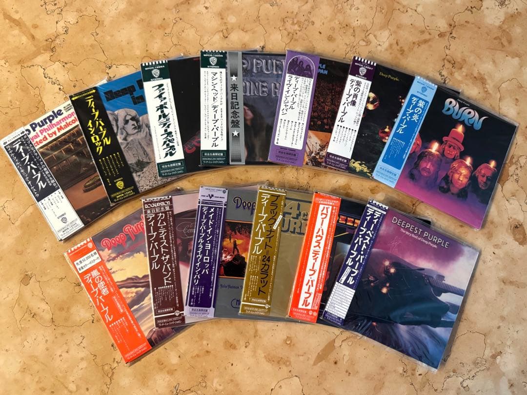【レア・未使用・紙ジャケCD】ディープ・パープル 13タイトル
