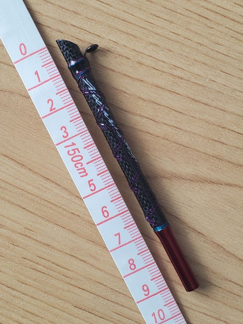 バリバス ワカサギ穂先MAX３２２HRX　延長アダプター７０㎜２本セット