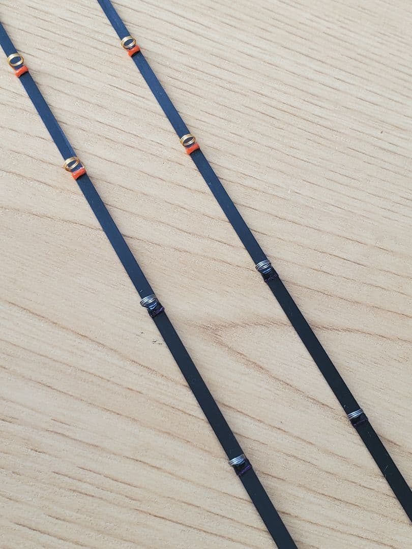 バリバス ワカサギ穂先MAX３２２HRX　延長アダプター７０㎜２本セット