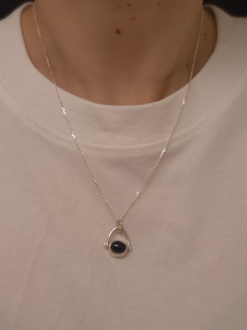 Blue Sapphire Necklace SV925、SV950