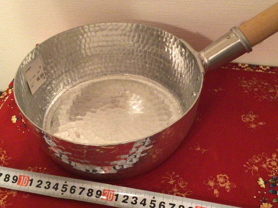 大丸購入プロ用 国産品 本手打ち片手鍋 雪平鍋 行平鍋 5/6/7寸 3点セット