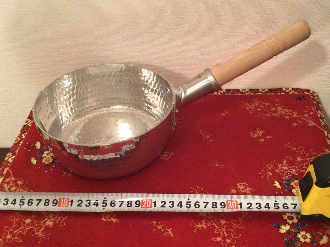 大丸購入プロ用 国産品 本手打ち片手鍋 雪平鍋 行平鍋 5/6/7寸 3点セット