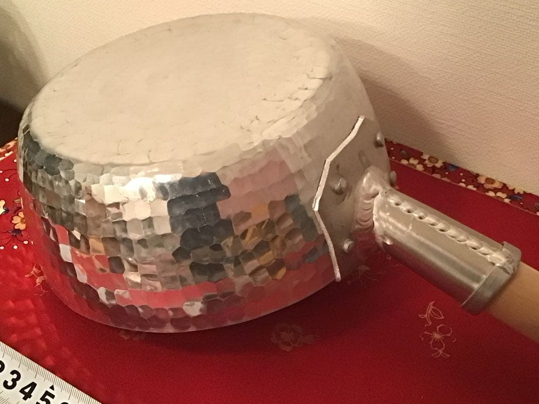 大丸購入プロ用 国産品 本手打ち片手鍋 雪平鍋 行平鍋 5/6/7寸 3点セット