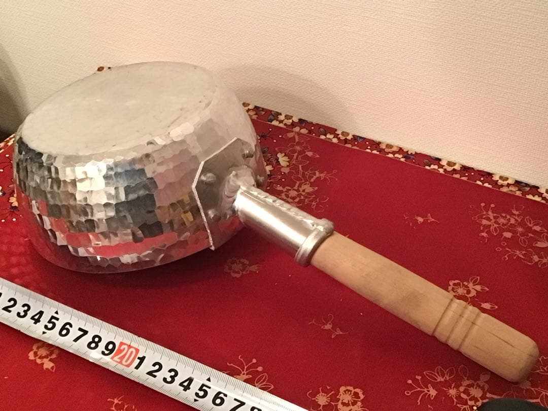 大丸購入プロ用 国産品 本手打ち片手鍋 雪平鍋 行平鍋 5/6/7寸 3点セット