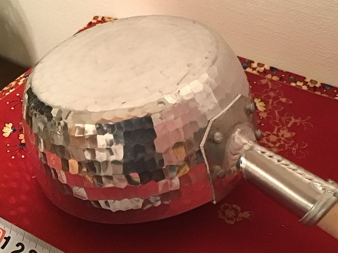 大丸購入プロ用 国産品 本手打ち片手鍋 雪平鍋 行平鍋 5/6/7寸 3点セット