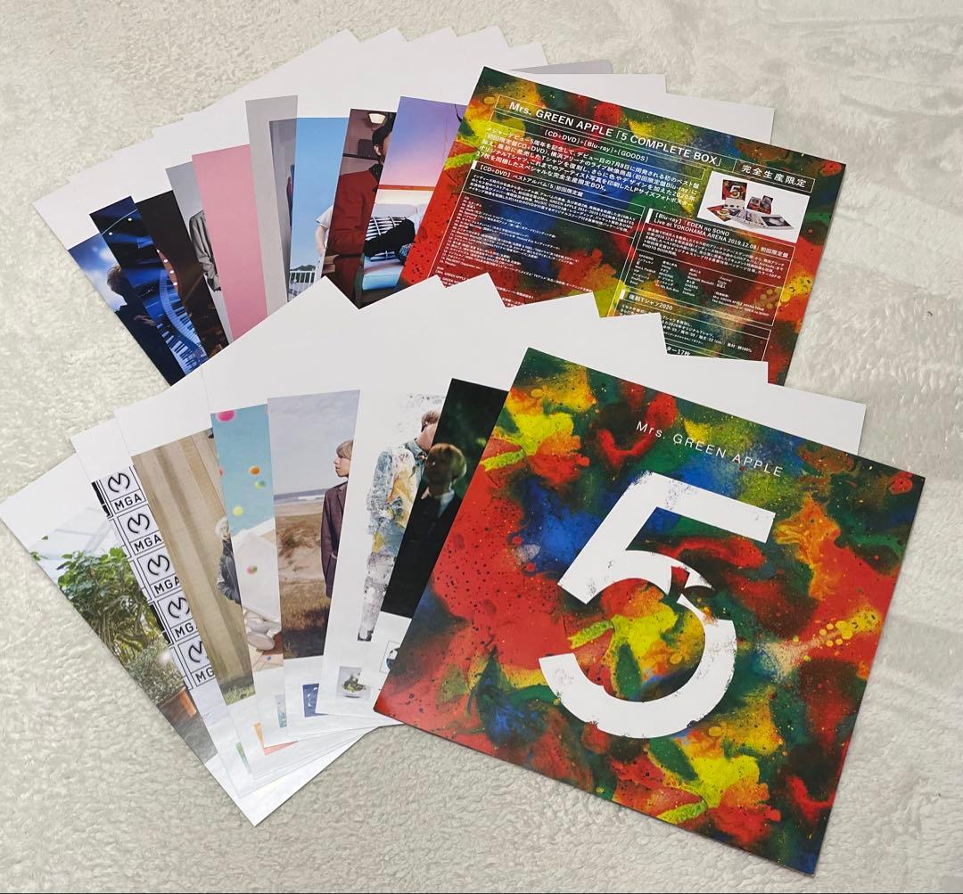 Mrs. GREEN APPLE 5 complete box メガジャケ付き