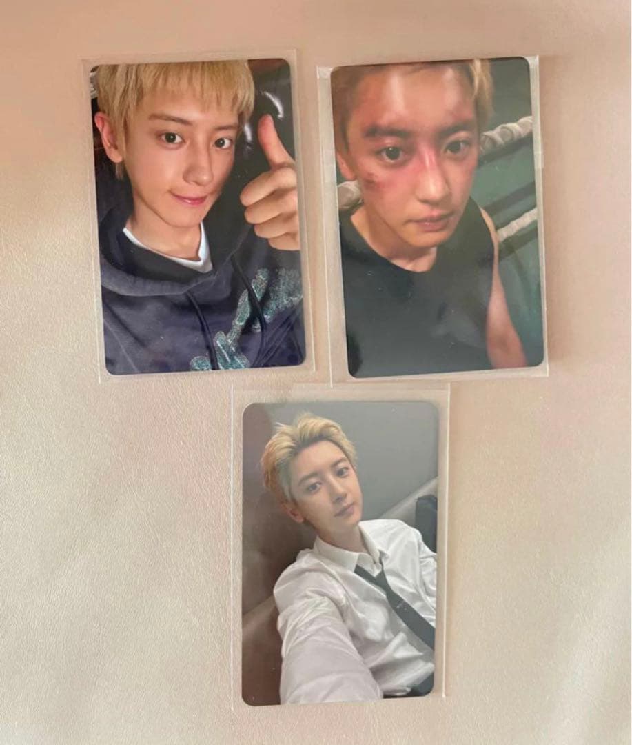 EXO チャニョル　ソウルコン　DAY1 入場　特典　3枚セット