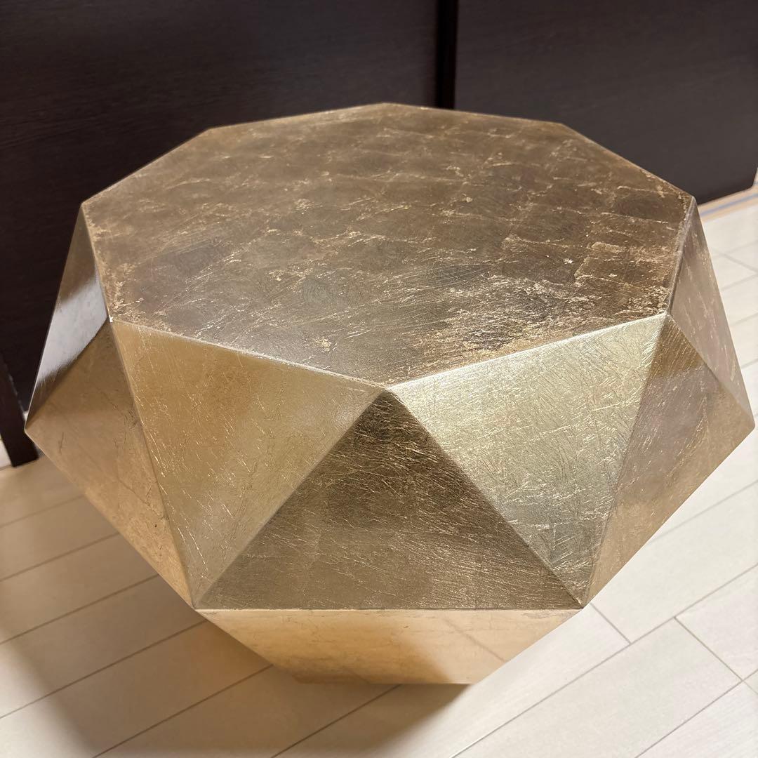 Francfrancダイヤモンド テーブル ゴールド フランフラン