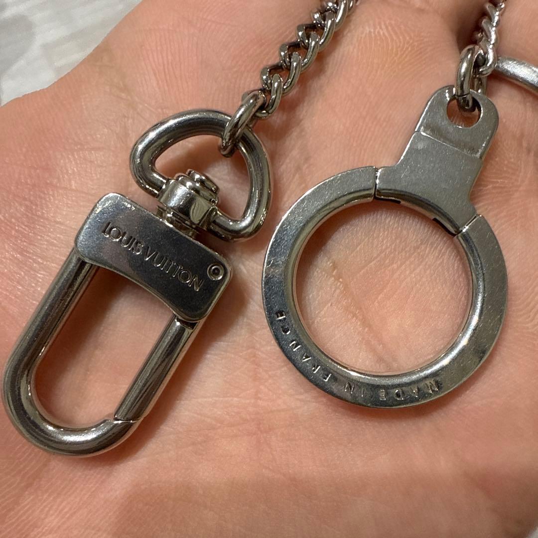 Louis Vuitton ウォレットチェーン シルバー