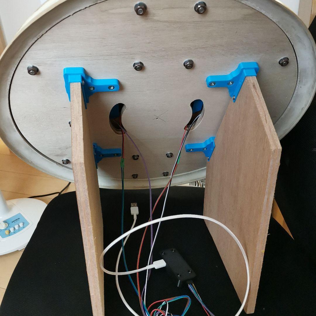 HID太鼓 ac(新ソラ)面付属 PC接続器、typeCケーブル付属 おうち太鼓