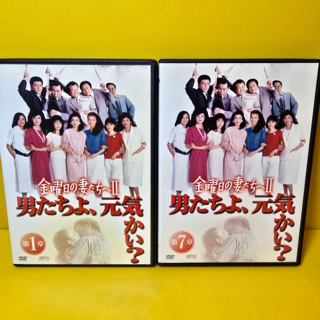 新品ケース交換済み　金曜日の妻たちへII 男たちよ、元気かい？ DVD全7巻
