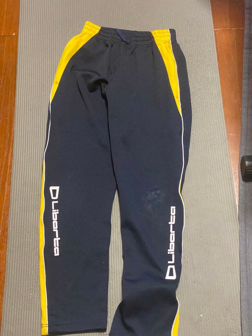 Liberta リベルタ ジャケットとパンツセット イエロー/ネイビー160cm