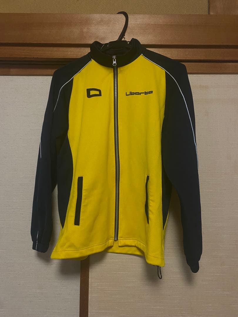 Liberta リベルタ ジャケットとパンツセット イエロー/ネイビー160cm