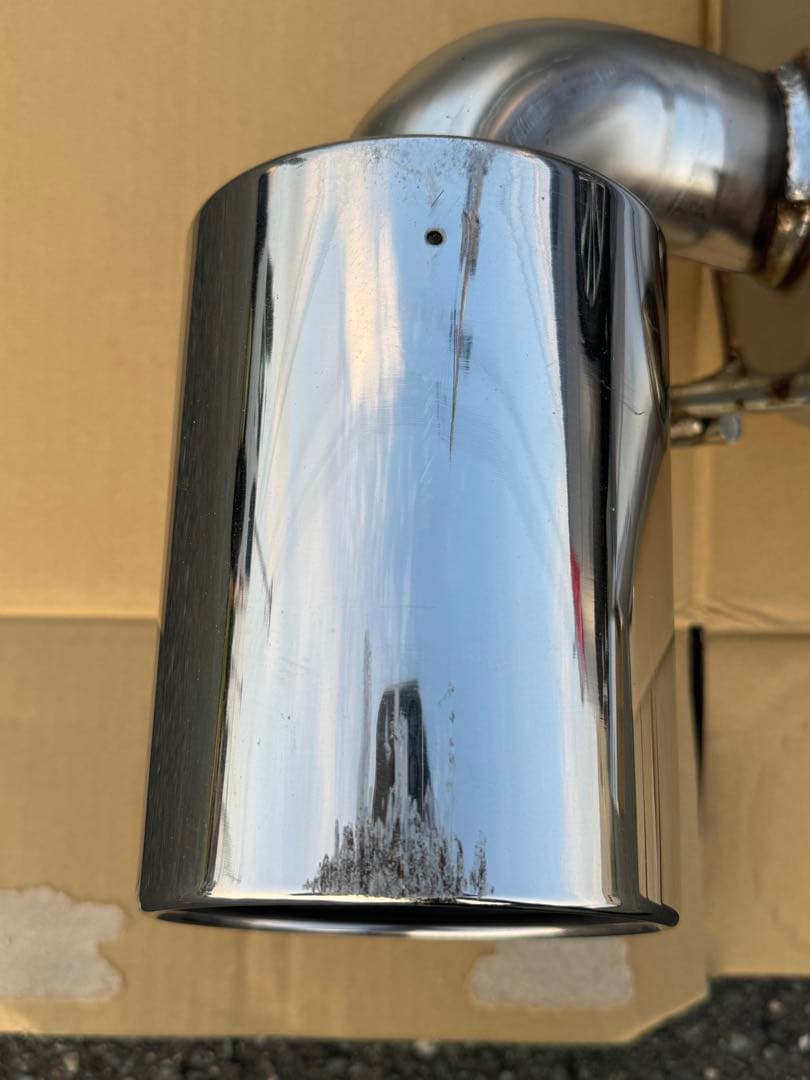 【よっしぃー】z34・ckv36 NISMOマフラー　空タイコ加工品