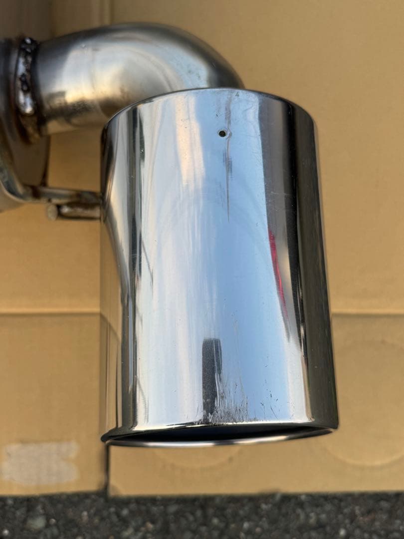 【よっしぃー】z34・ckv36 NISMOマフラー　空タイコ加工品