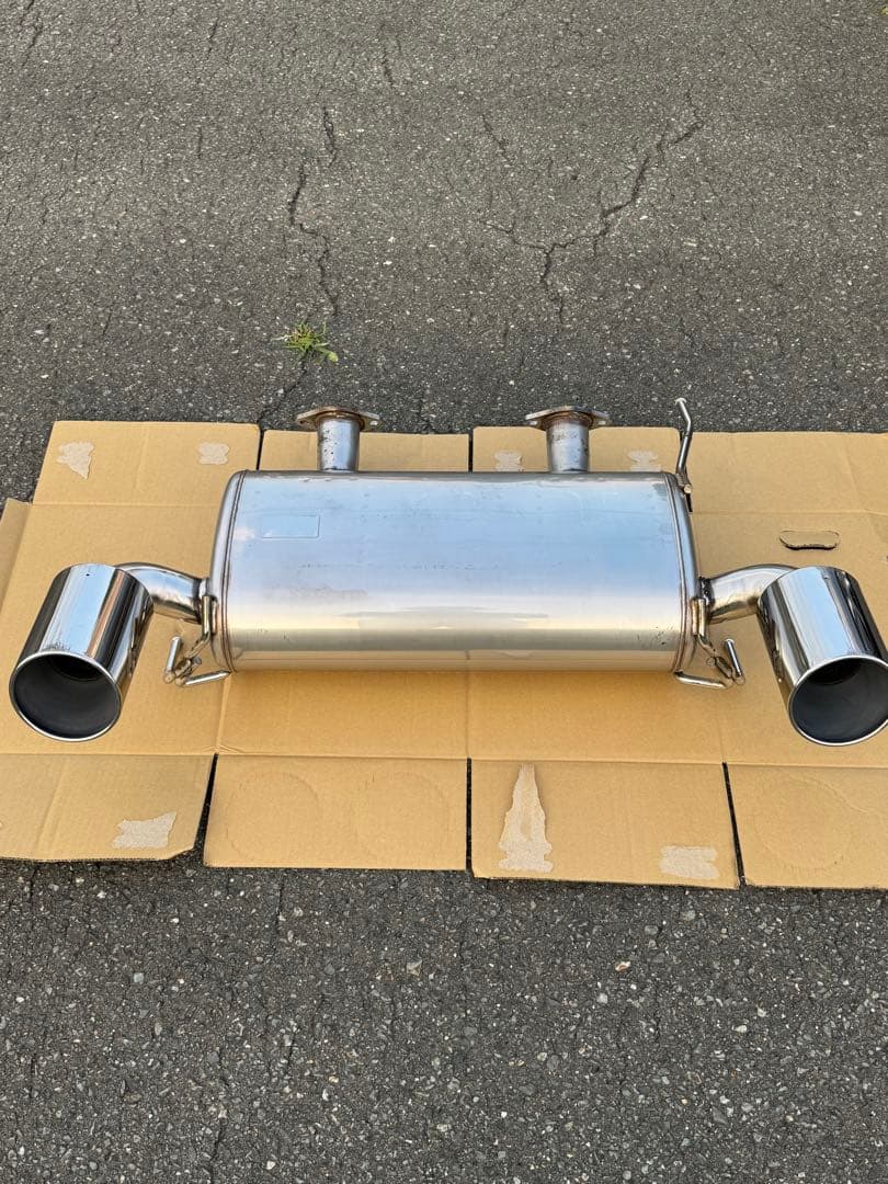 【よっしぃー】z34・ckv36 NISMOマフラー　空タイコ加工品