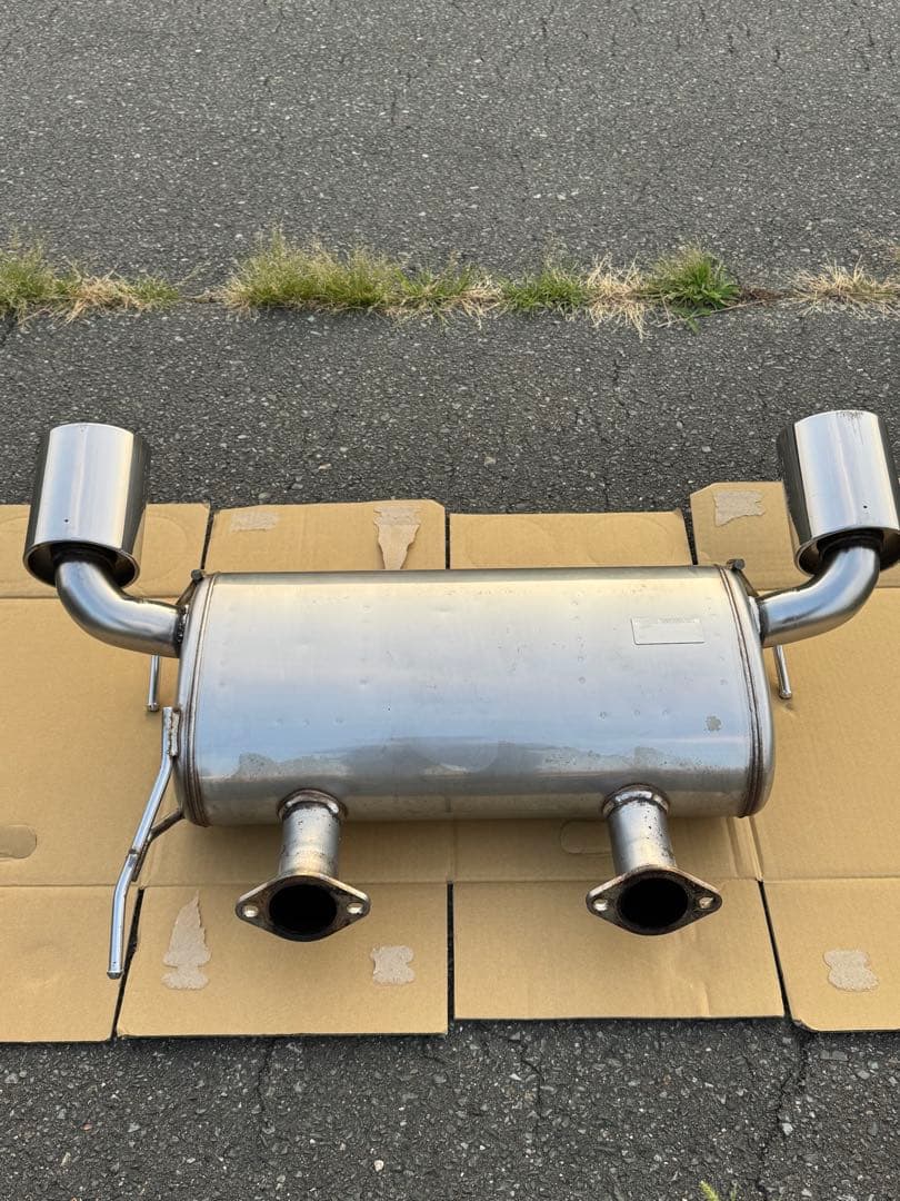 【よっしぃー】z34・ckv36 NISMOマフラー　空タイコ加工品