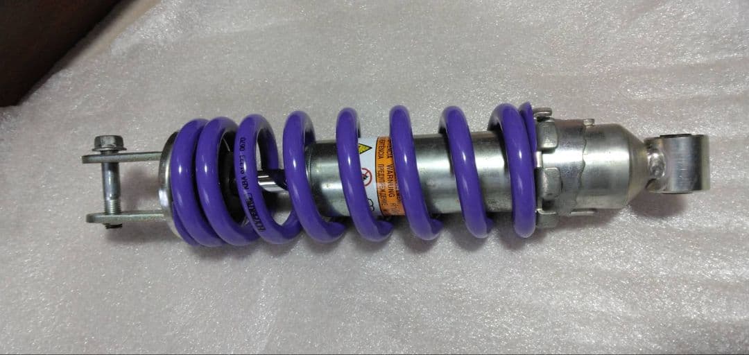 ライダーさま⭐HYPERPRO サスペンションスプリング 紫 KBA 91323