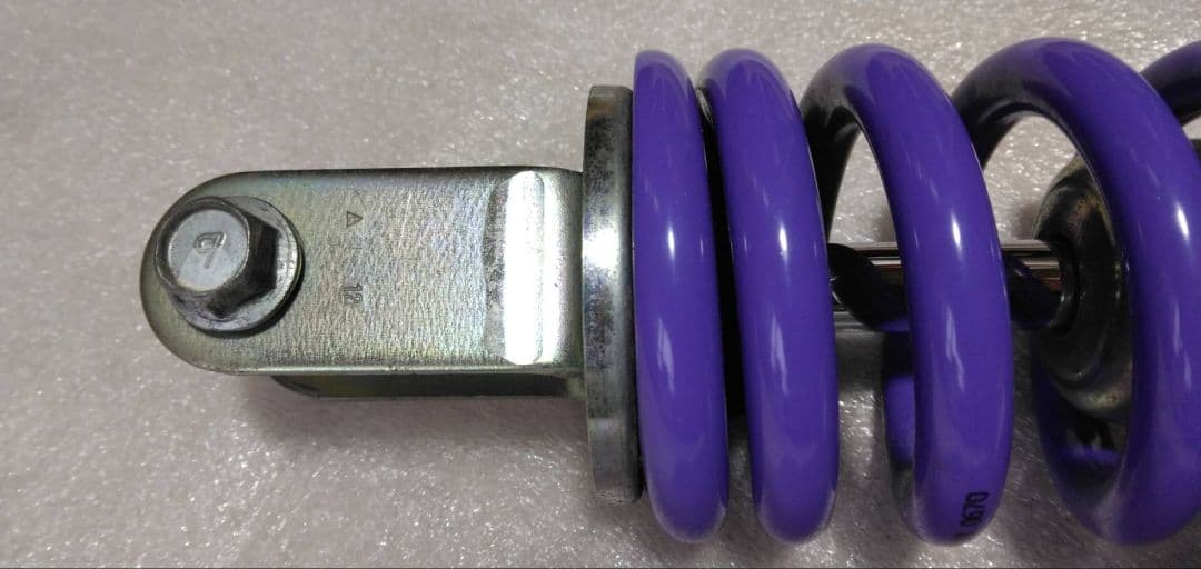 ライダーさま⭐HYPERPRO サスペンションスプリング 紫 KBA 91323