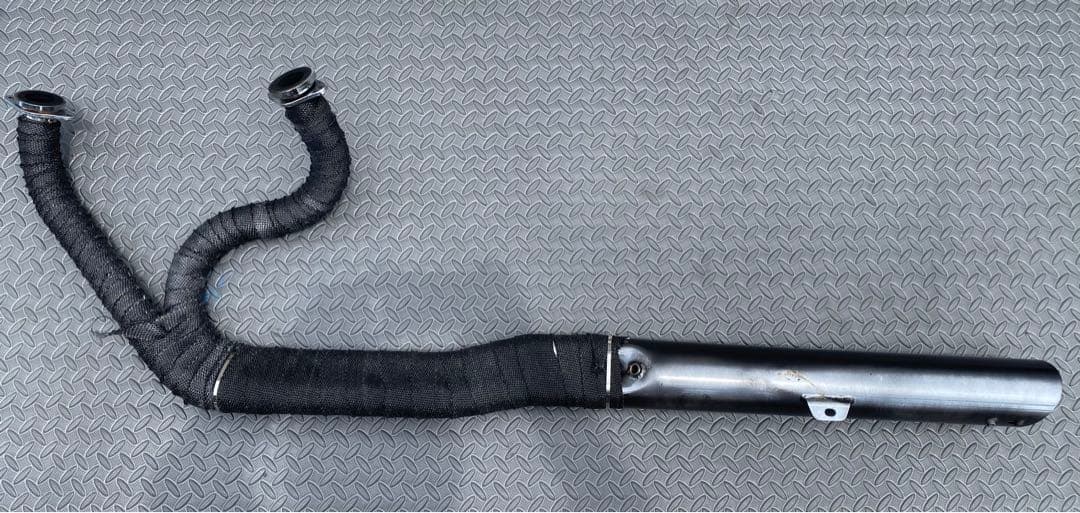 ケンテック マフラー 2in1 イントルーダークラシック400 ブルバード400