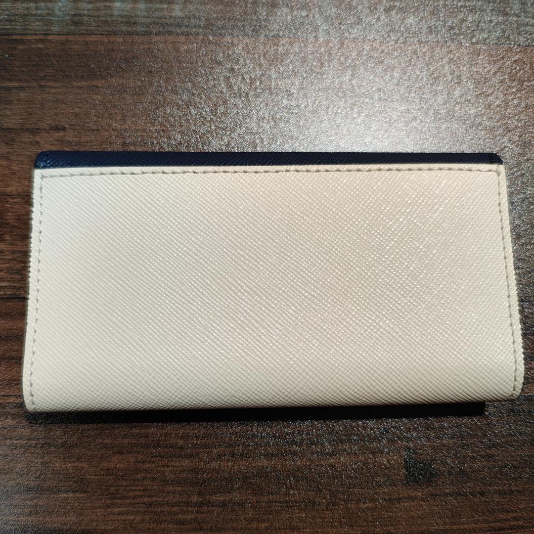 MARNI ネイビー ホワイト キーケース【付属品完備】