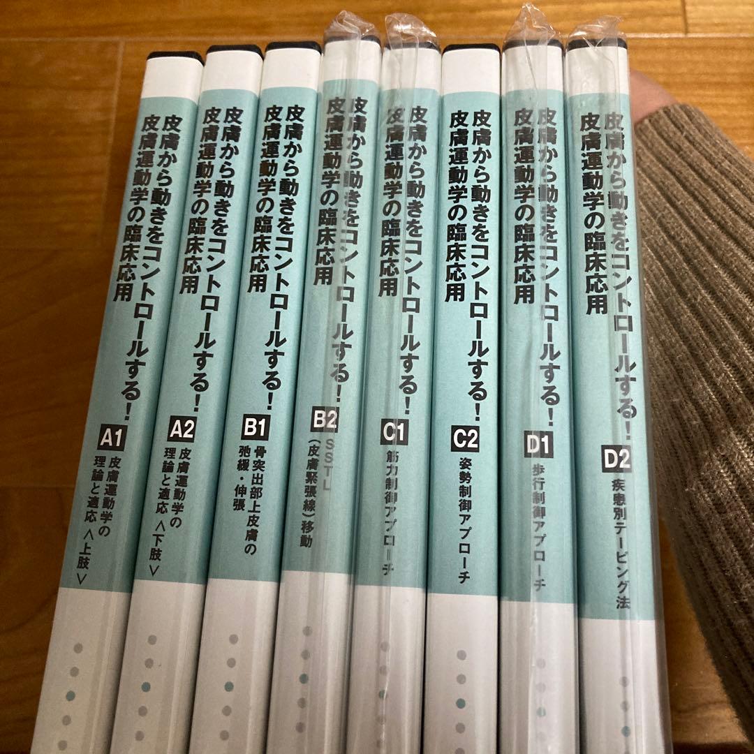 皮膚から動きをコントロールする 皮膚運動学の臨床応用　DVD全8枚