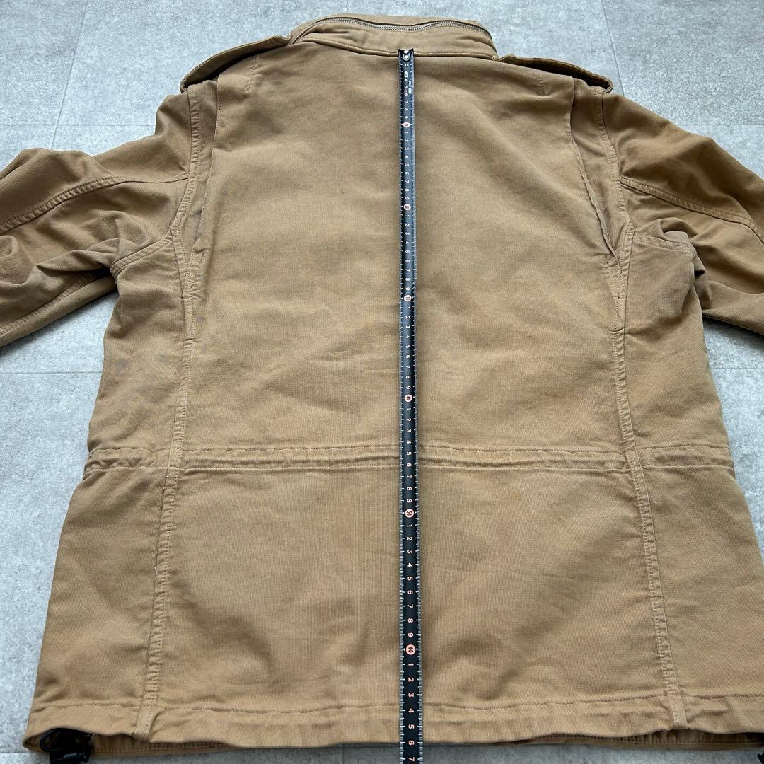 ASPESI アスペジ M65ミリタリージャケット S ベージュ コットン