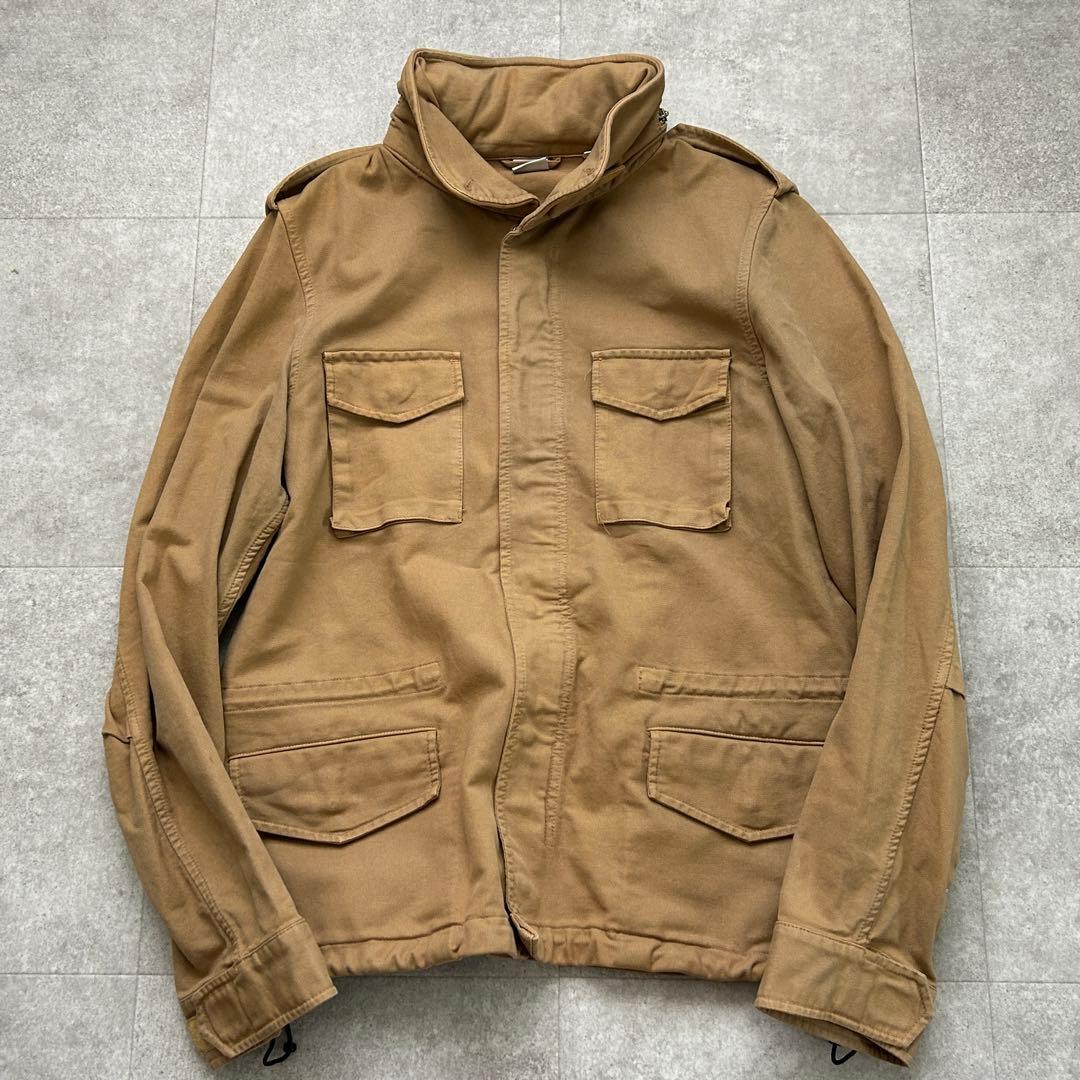 ASPESI アスペジ M65ミリタリージャケット S ベージュ コットン