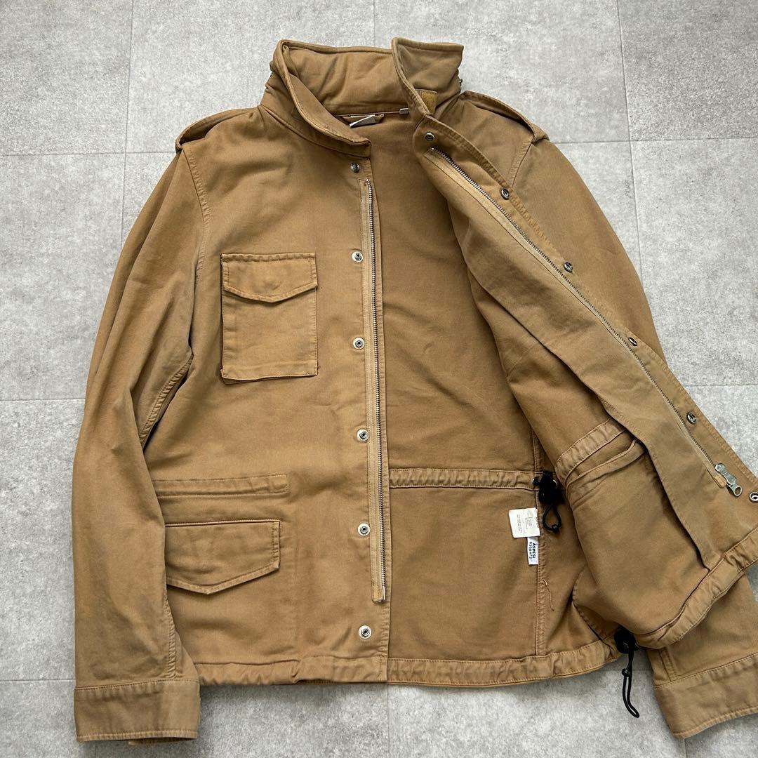 ASPESI アスペジ M65ミリタリージャケット S ベージュ コットン