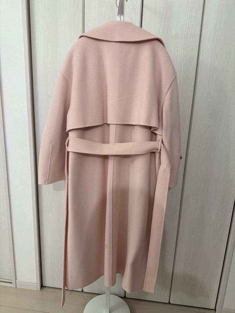 即発送！FRAY I.D ウールトレンチリバーコート　ピンク♡ゆん