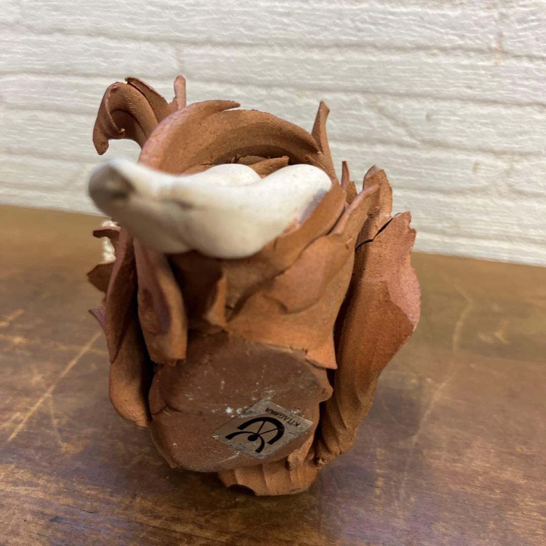 陶器人形 森の精 創作人形作家 竹内祥子 オブジェ 置物 アンティーク