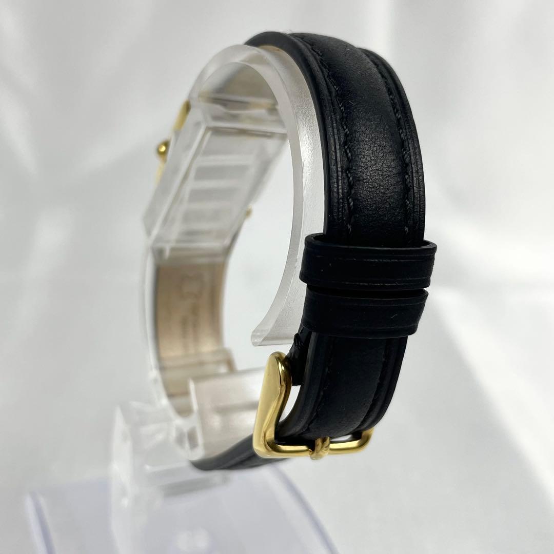 【稼働/新品電池/新品ベルト】クリスチャンディオール　腕時計　スクエア　スモール