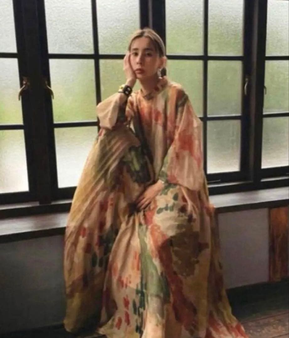 s*※様 アメリビンテージ　UND WILLOW PAINT DRESS