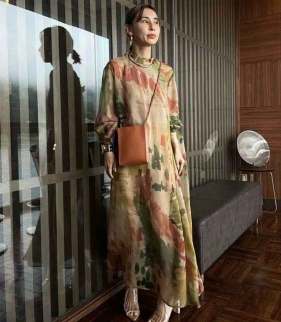 s*※様 アメリビンテージ　UND WILLOW PAINT DRESS