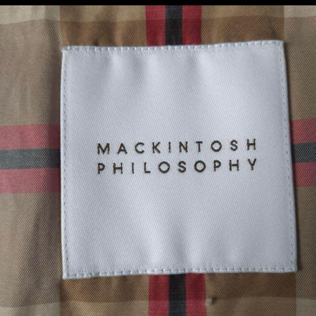 MACKINTOSH PHILOSOPHY ネイビー トレンチコート