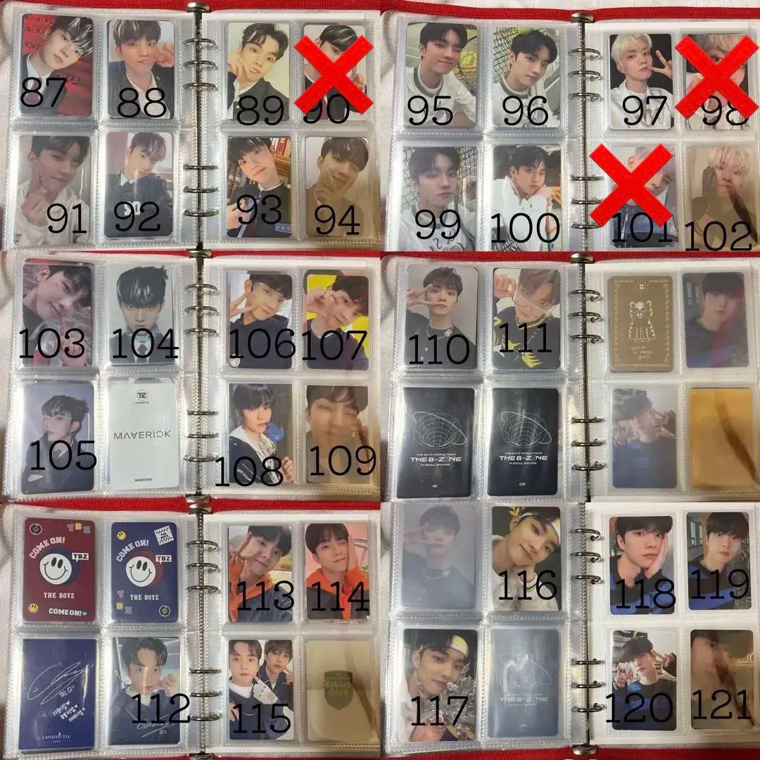 THE BOYZ キュー Q トレカ maverick 他