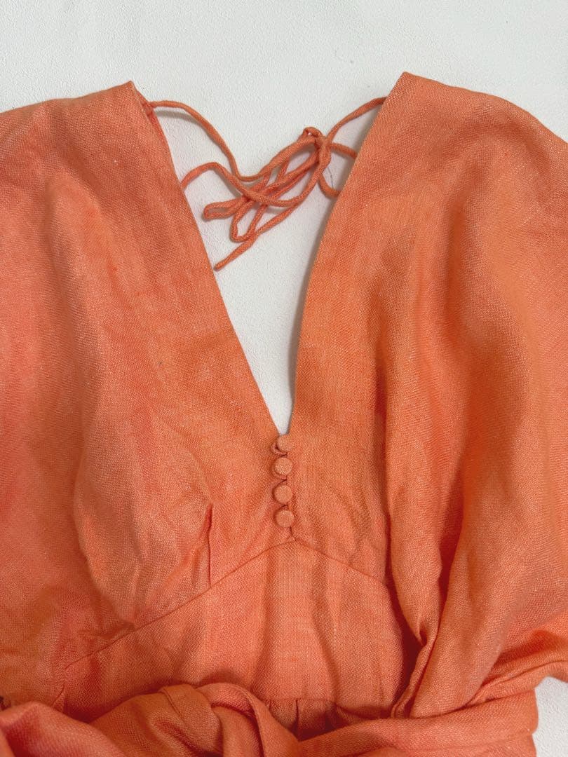 MYLAN オレンジ チュニック　マイラン　夏服　ワンピース　リゾート　美品