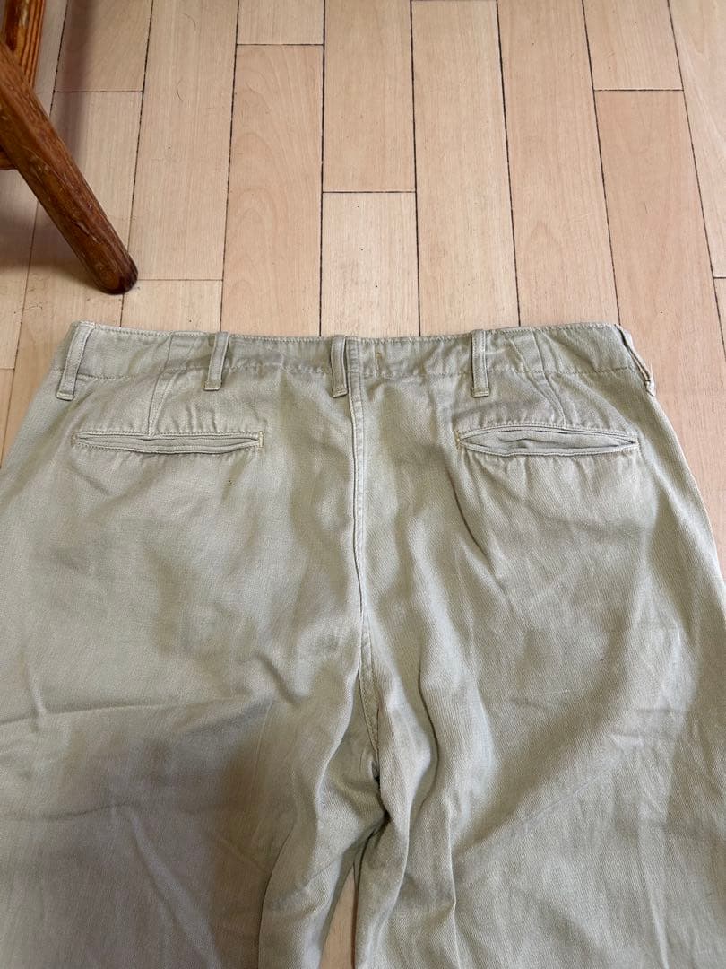 ウェアハウスDUBBLEWORKS ベージュ チノパン W33