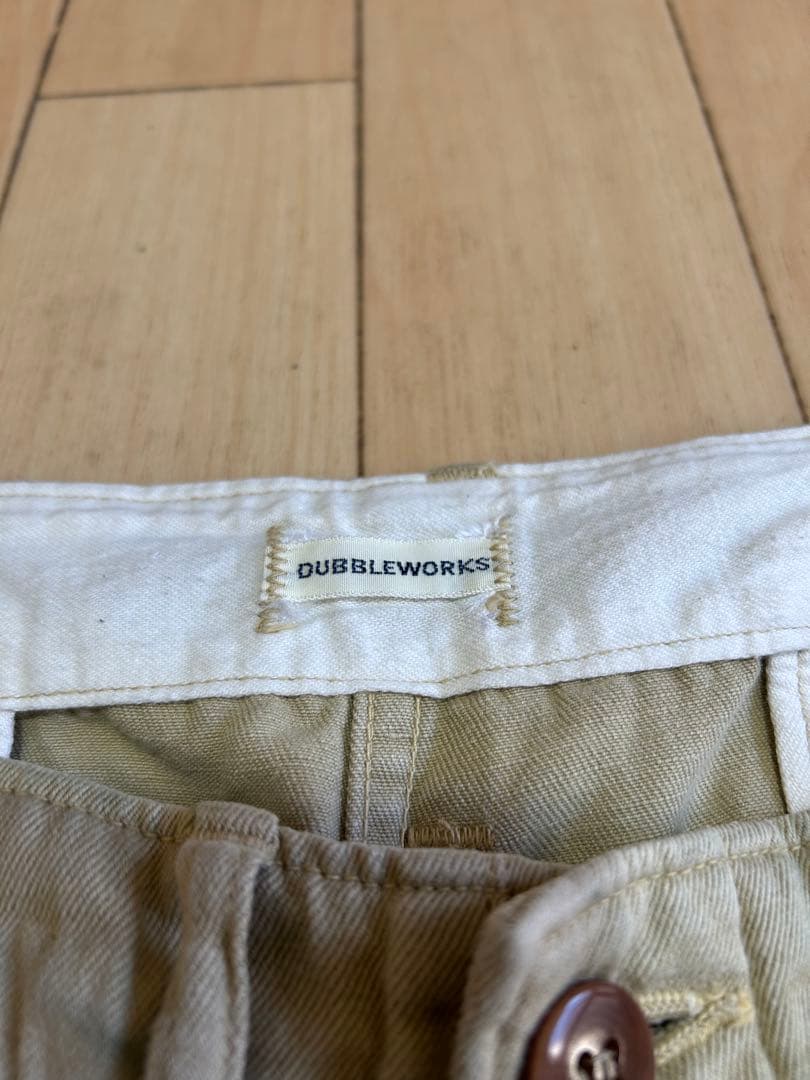 ウェアハウスDUBBLEWORKS ベージュ チノパン W33