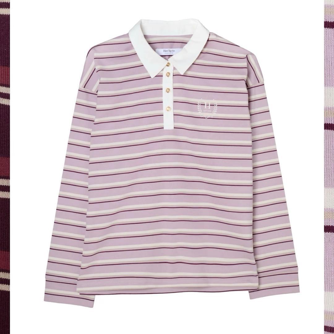 トップス Herlipto Laurel Emblem Polo Shirt