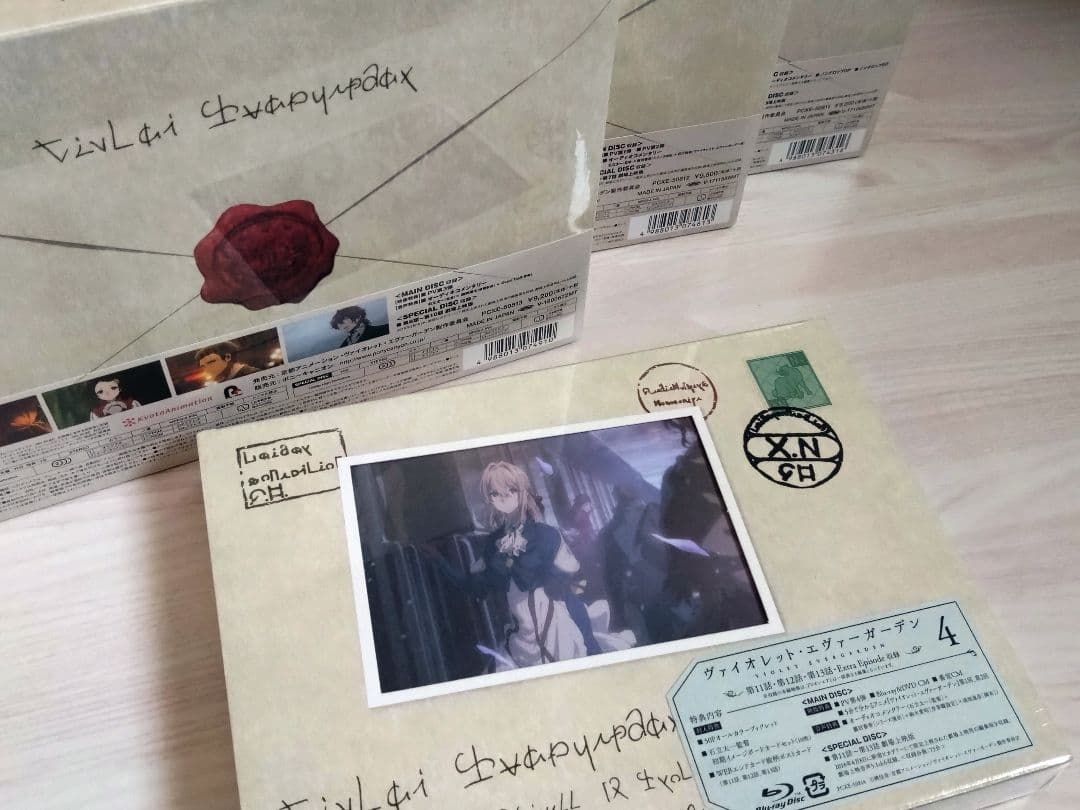 ヴァイオレット・エヴァーガーデン グッズセット3️⃣Blu-ray