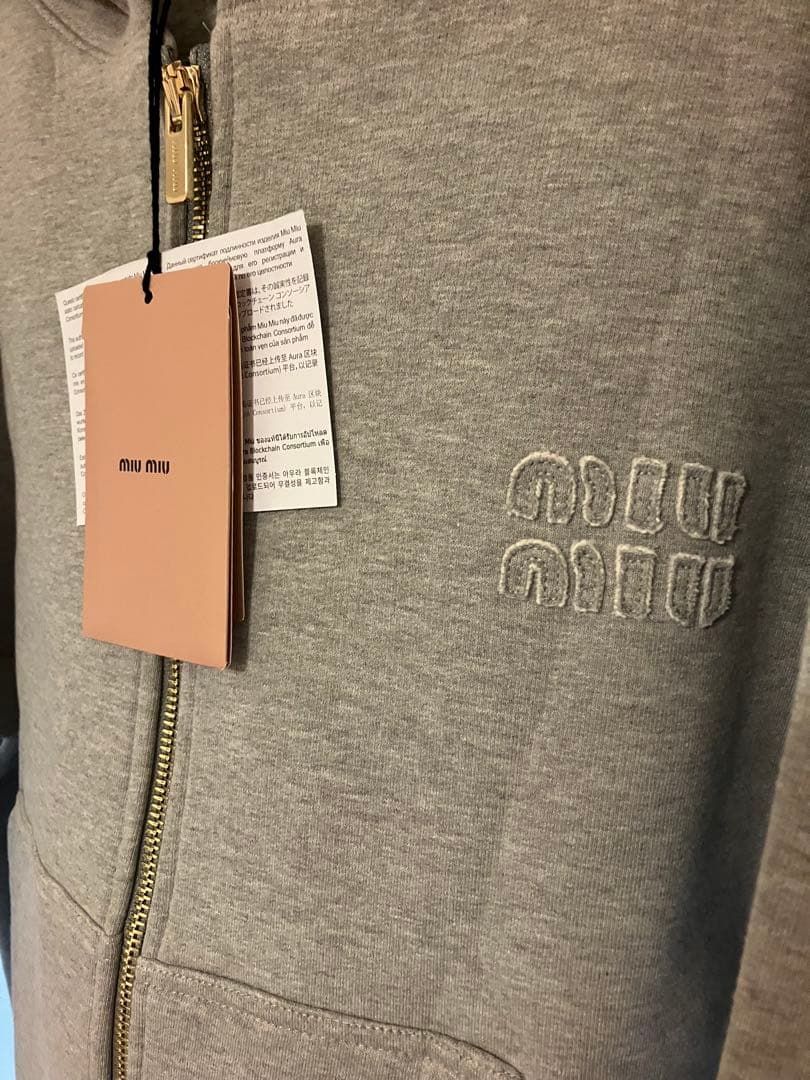 spoko sama♡ グレー フルジップフーディ