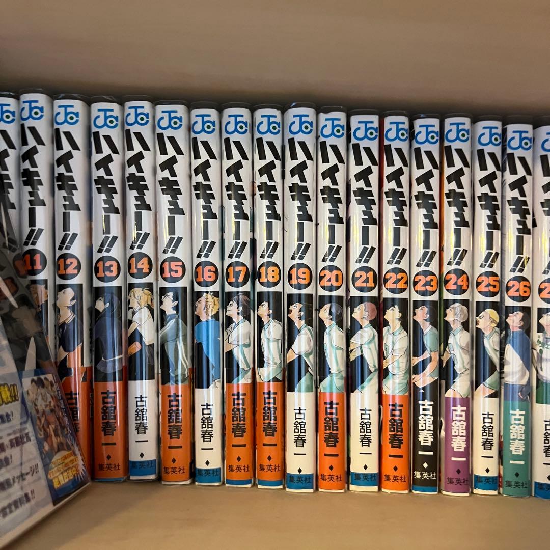 ○ハイキュー　1〜39巻+小説2巻+センシュウメイカン　漫画　単行本