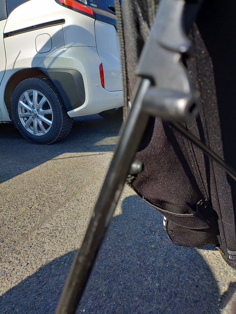 ラウドマウス【モナ】中古キャディバッグ　フードカバー破損