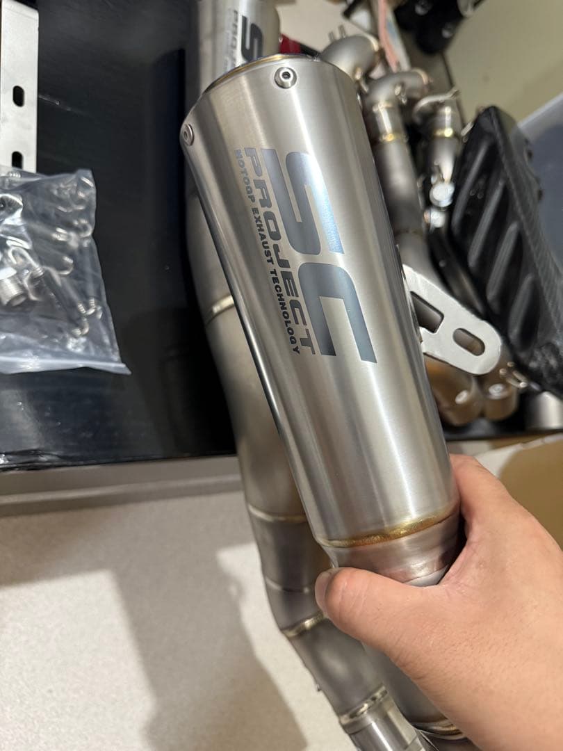 DUCATI panigale v4 フルエキマフラー　scproject